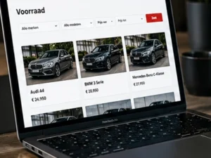 Moderne occasions in de showroom van JNS Auto’s in Gemert met focus op kwaliteit, betrouwbaarheid en persoonlijke service.