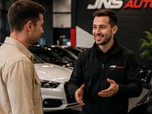 Professioneel ontvangst en persoonlijk advies bij JNS Auto’s in Gemert voor de aankoop van een betrouwbare occasion.